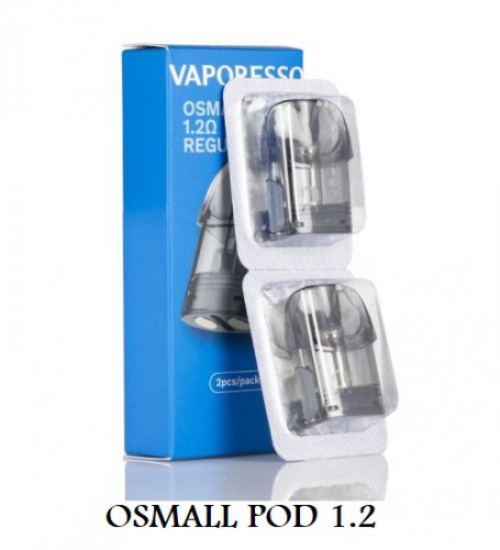 Vaporesso O Small Spare Pods 1.2 Ohm 2 Pc